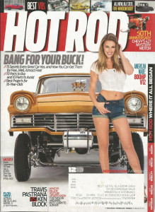 HOT ROD 2013 DEC - NEW MANX BUGGY, FALCONER V12, MOPAR MISSILE WIRE CAR